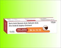 Boric Acid, Benzoic Acid, Zinc Oxide & Sulphur Long Acting - Antimicrobial Ointment For Bacterial Infections | Veterinary Injectable Formula