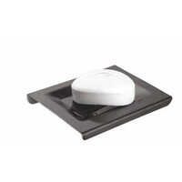 Glossy Eo-1008 Single Soap Dish Black