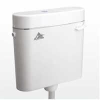 White Fc-3418 Art Side Handle Flushing Cisterns