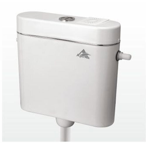 White Fc-3415 Art Dual Flush Flushing Cisterns