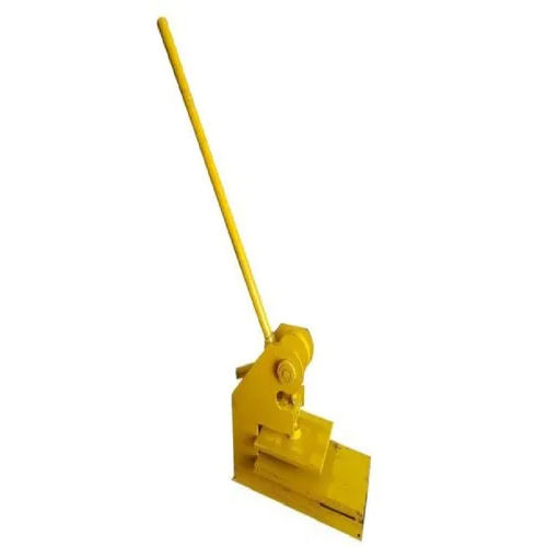 Yellow Manual Slipper Making Machine