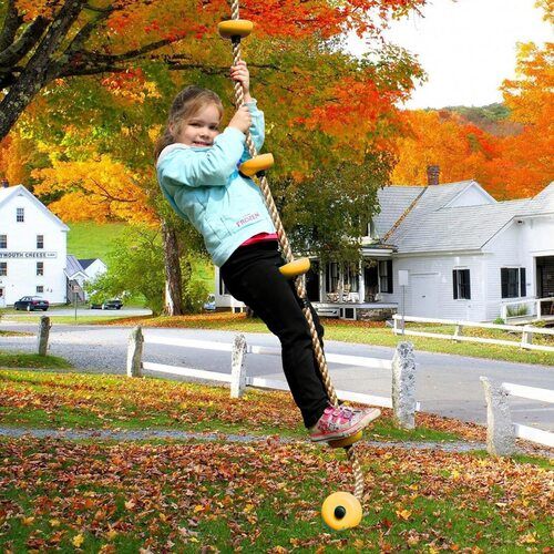 CLIMBING ROPE WITH PLASTIC KNOT FOR KIDS