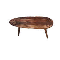 Wooden Owl Center Table
