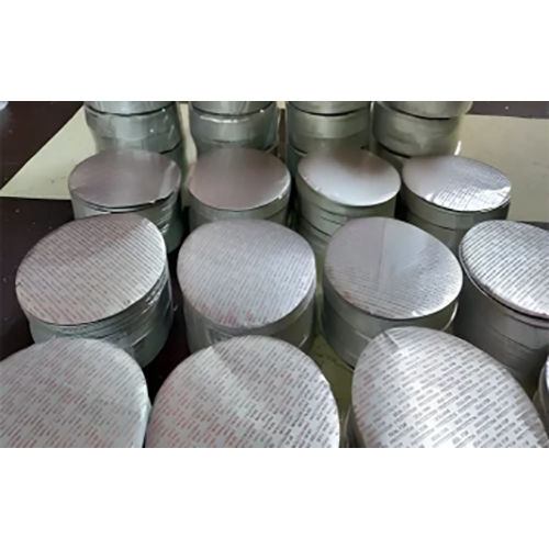 Silver Aluminium Lidding Foil