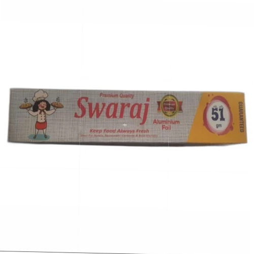 51gm Net Aluminium Foil Roll