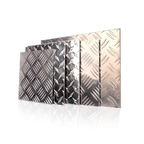 Silver Aluminium Chequered Plates