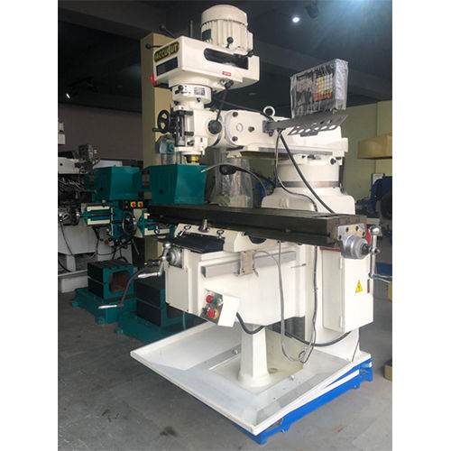 High Efficiency Electric Turret Milling Machine