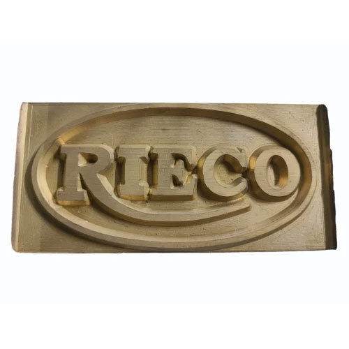 Golden 3Mm Engraved Brass Name Plate