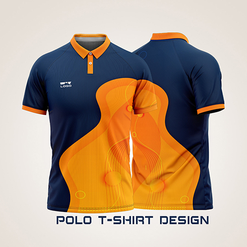 Digital Printed Polo T-Shirt