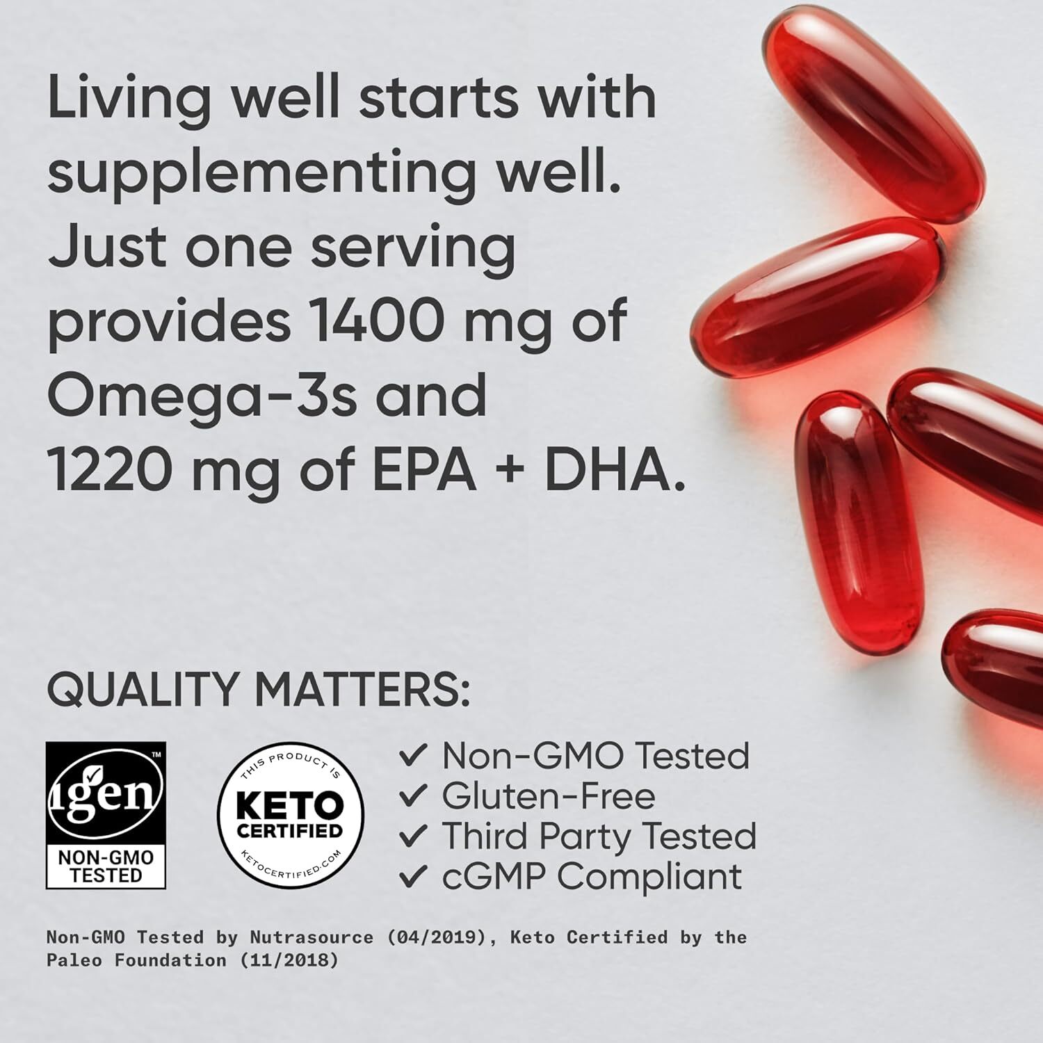 Sports Research Keto Omega Fish Oil