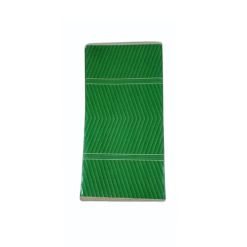 Buffer Seat Raw Material - Paper Material for Paper Plate Making | Green Color, Heat Resistant, Printed Pattern, High Quality