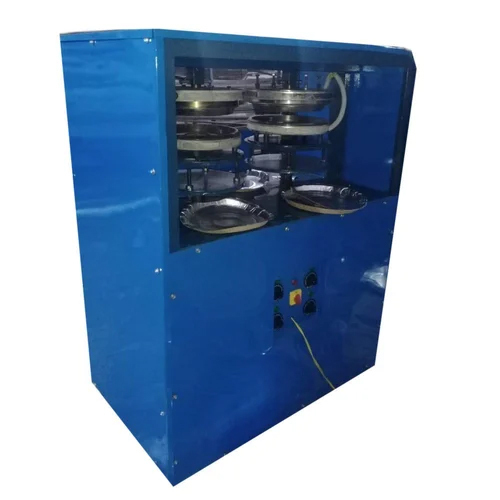 Double Die Paper Plate Making Machine Capacity: 2500 Kg/Day