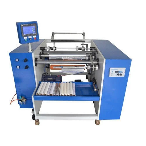 Semi Automatic Ms Aluminum Foil Rewinding Making Machine