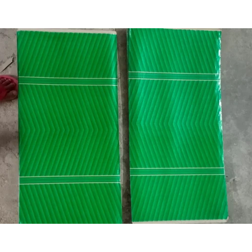 Buffer Paper Plate Seat - Green Printed Paper Material , 180mm Thickness with Heat Resistance for Durable Paper Plate Making