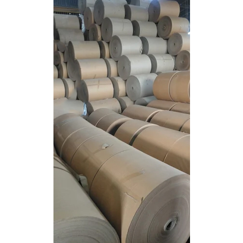 Brown Kraft Paper Roll - Unbleached Kraft Material Various Widths & Lengths Natural Brown Color | Durable Tear-Resistant Eco-Friendly Packaging Solution