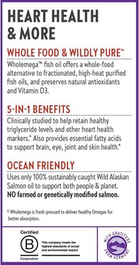 New Chapter Wholemega Fish Oil Supplement