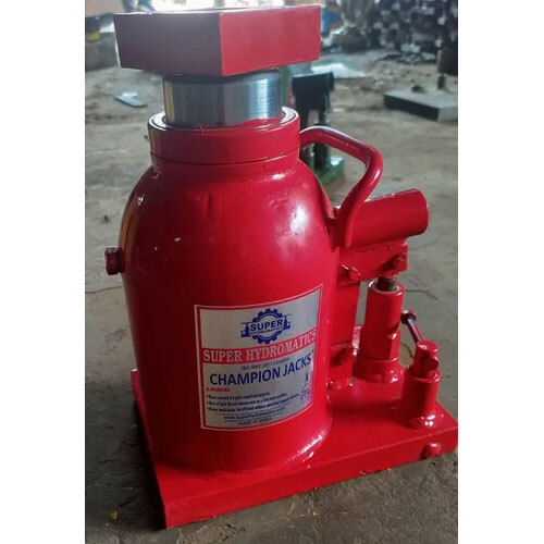 HEAVY DUTY PLAIN-CHROME SHAFT HYDRAULIC JACK