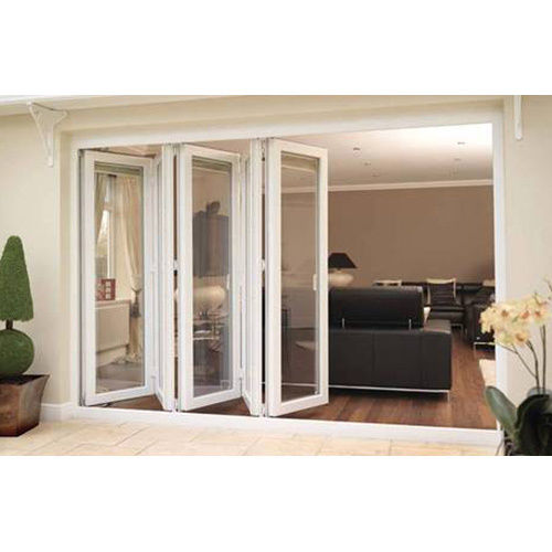 Upvc Sliding And Folding Door - Color: As Per Requirement at Best Price ...