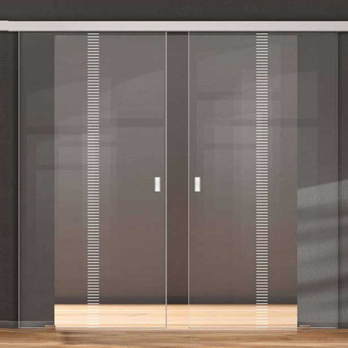 Frameless Glass Door - Color: As Per Requirement