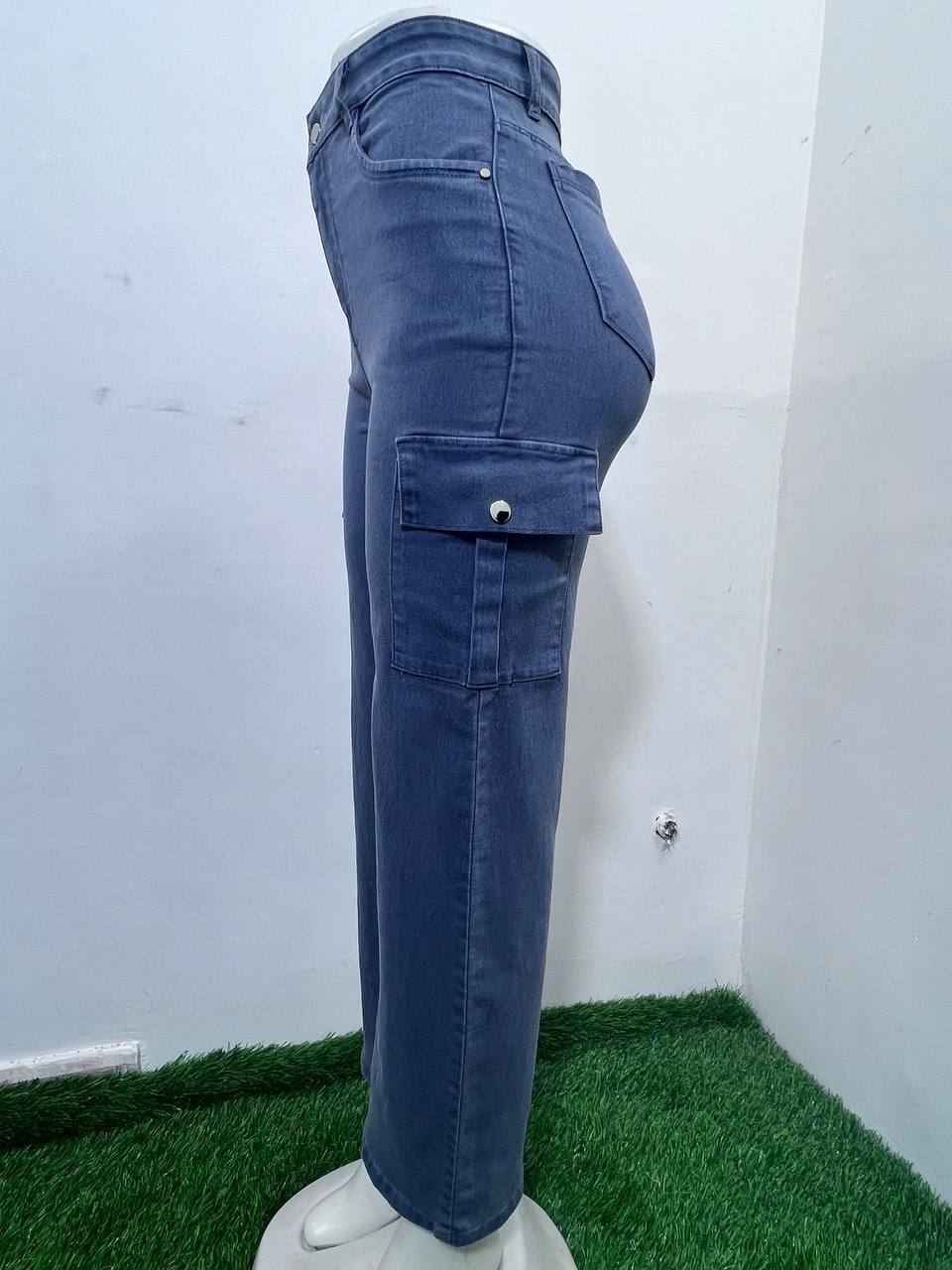 Women Regular High Rise Grey Jeans