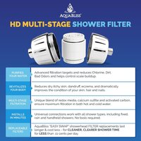 AquaBliss HD HEAVY  Shower Filter