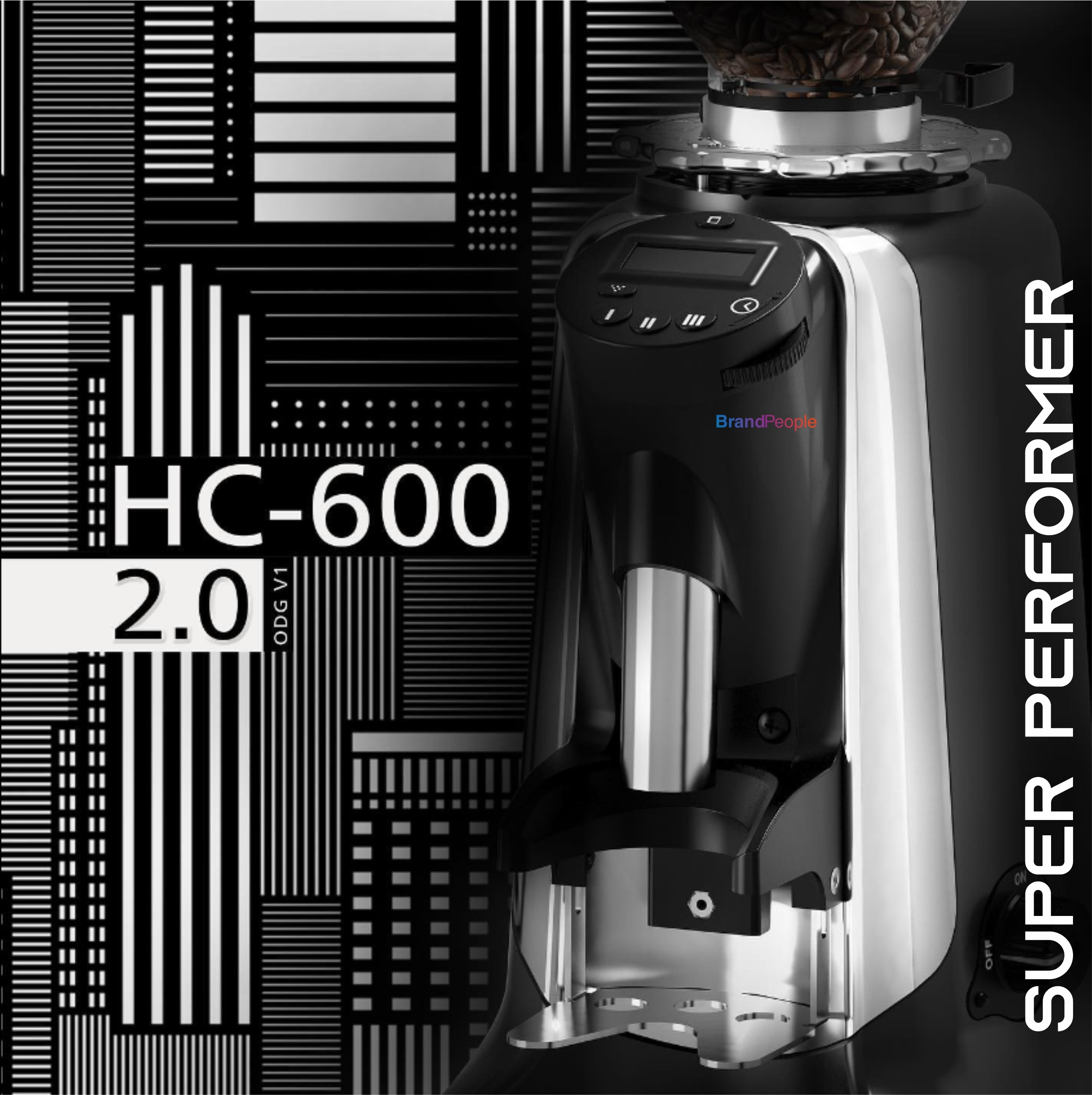 Hey Cafe Hc600 Ondemand Automatic Coffee Grinder