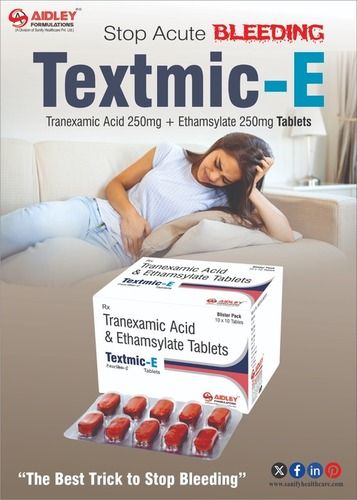 Tablet Tranexamic Acid 250mg + Ethamsylate 250mg