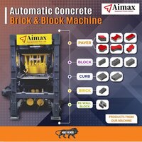 Automatic Concrete Brick And  PaverBlock Machine