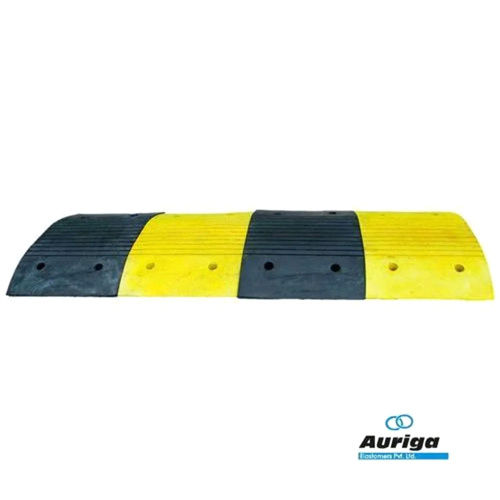 Black & Yellow Rubber Speed Breaker