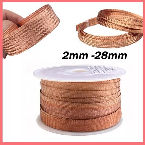 Flat Braided Copper Wire