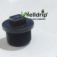 Pvc Threaded Bush - Pvc Material, Thickness 15-32mm, Round Shape, Color Black | Versatile Pipe Fitting For Plumbing & Irrigation Systems