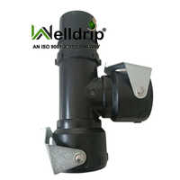 Hdpe Sprinkler Pipe Fitting - High-density Polyethylene, 90mm Outer Diameter, Sleek Black Color | Durable, Corrosion-resistant, Easy To Install