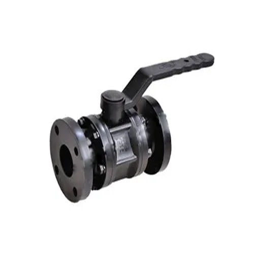 Black Pp Flanged Valve