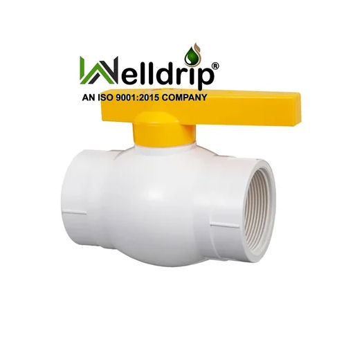 White Plastic Upvc Ball Valves