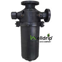 Drip Irrigation Filter - High-quality Plastic, 3 Inch Size, Matte Black Color - Durable Filter Felt For Industrial Applications