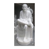 Latest Production Handmade Marble Sai Baba Statue For Home And Temple