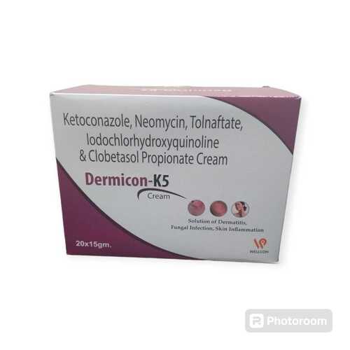 Ketoconazole, Neomycin, Tolnaftate, lodochlorhydroxyquinoline & Clobetasol Propionate Cream