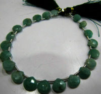 Natural Amazonite heart Shape Faceted 8mm beads strand 8 inches long