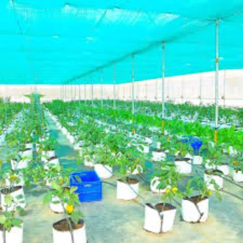 Tubular Agricultural Polyhouse - Advantage: Sun Protection