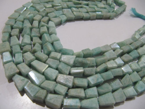 Natural Amazonite Nugget Shape 9x11mm to 10x12mm Beads Strand 8 inch long