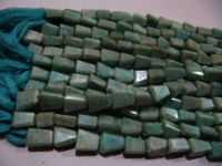 Natural Amazonite Nugget Shape 9x11mm to 10x12mm Beads Strand 8 inch long