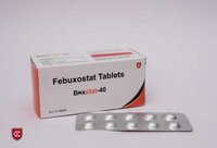 Feboxustat 40 - Febuxostat 40 Mg Tablet, Xanthine Oxidase Inhibitor, 10x10 Tablets Packaging, Prescription Drug