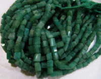 Natural Green Amazonite Nugget Shape 8mm To 12mm Beads Strand 8 Inches Long