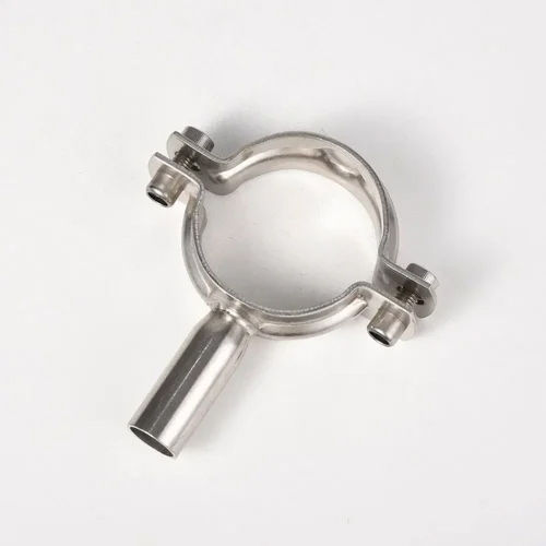 Silver Ss 304 Pipe Holding Clamps