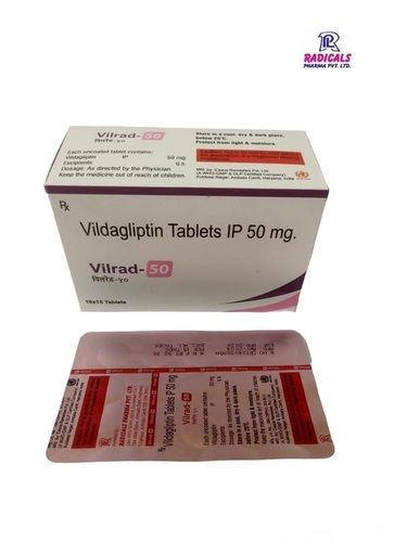 Vildagliptin 50mg Tablet