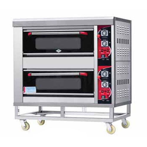 2 Deck 4 Tray Gas Baking Oven