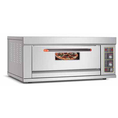 Electric Stone Pizza Oven Single Deck Two Tray