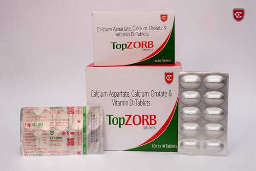 Calcium Aspartate + Calcium Orotate + Vit D3 + Zinc + Magnesium + Hydroxocobalamine + Folic Acid