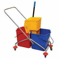 Double Buckets Mop Wringer Application: Industrial