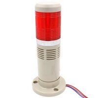 Flashing Tower Light - Durable Materials, 1-2.5 Feet Length, 2 Watt Power, 230 Ac Volt | High Visibility For Low-light Industrial Applications